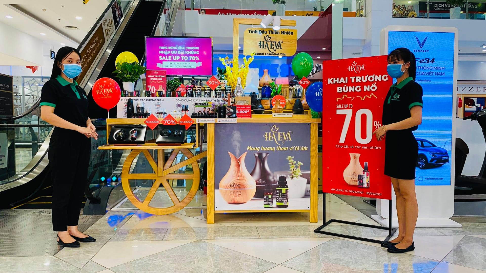 Cửa Hàng Máy Xông Tinh Dầu -  Ha Eva Aeon Mall Bình Dương Canary điểm 2